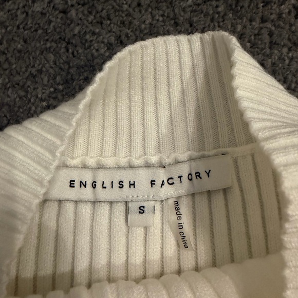 English Factory Cream Ruffled Blouse - Picture 2 of 2